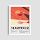 Постер Roomy "Martinez Cocktail" Без рамки A4 (29.7x21 cm) - зображення 2