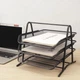 Лоток для паперу горизонтальний Document Tray 3 відділення 35 х 27 х 26 см (ST00268) - зображення 7