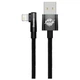 Кабель Baseus MVP 2 USB - Lightning, 2.4A, 2м Black (CAVP000101) - изображение 3