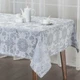 Скатертина водовідштовхувальна Soho 04-TC-00637-1 Romance Silver 140*180 см - зображення 2