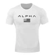 Белая футболка Alpha White 4141 XL Белый - изображение 3