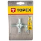 Свердло Topex (Ø40-90 мм) кругове для плитки балеринка (25011) - зображення 2