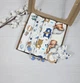 Набор для новорожденного: 4 пеленки и грызунец с держателем a.l.babybox Космос - изображение 1