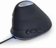 Комп'ютерна миша Gembird MUS-ERGO-03, оптика, Black USB, 3200 DPI, ергономічний дизайн - зображення 4