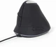 Комп'ютерна миша Gembird MUS-ERGO-03, оптика, Black USB, 3200 DPI, ергономічний дизайн - зображення 7