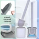 Силиконовый туалетный ершик Toilet Brush для унитаза с гнущейся щетиной - изображение 2