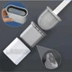 Силиконовый туалетный ершик Toilet Brush для унитаза с гнущейся щетиной - изображение 3