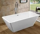 Ванна акриловая отдельностоящая Insana Mia WB 170x75x58 см - изображение 2