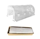 Плівка для теплиці Bass Polska 40 г/м² UV-12 10м2 (4х2,5х2м) Прозора - зображення 1