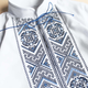 Вишиванка для хлопчика Ladan Орест 98 Білий (VD5-602-BLUE-WHITE-KR) - зображення 2