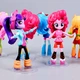 Набір ляльок My Little Pony 7шт, 13 см - (руки, ноги й голова на шарнірах. У кожної фігурки Літл поні є підставка) - зображення 2