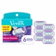 Сменные картриджи для бритья (лезвия кассеты) женские Gillette Venus Swirl Deluxe Smooth 6 шт - изображение 2
