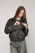 Бомбер женский L цвет серый Hot Fashion ЦБ-00272387 - изображение 1
