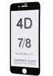 Защитное стекло для iPhone 7/8 4D Black - изображение 1