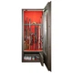 Сейф збройовий Griffon GD.840.E.T GLASS CASE BROWN з ударотривким склом - зображення 3