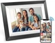 Цифровая электронная фоторамка Frameo 10.1 дюймов, Сенсорный дисплей с экраном 1280x800 с WiFI и встроенной картой памяти 32GB Черный - изображение 2