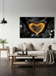 Картина на холсте МАКО "Огонь любви" 60x100 см MK10505 - изображение 5