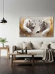 Картина на холсте МАКО "Два тигра" 60x100 см MK10599 - изображение 4