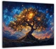 Картина на холсте МАKO "Космическое дерево" 50x70 см MK10529_5070 - изображение 2