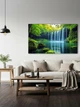 Картина на холсте МАКО "Свежесть водопада" 60x100 см MK10536 - изображение 4