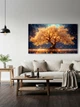 Картина на холсте МАКО "Золотое дерево жизни" 60x100 см MK10538 - изображение 5
