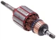 Якорь VJ Parts для триммера Vitals EZT 033s, Sequoia SET350 (L135/D35мм/вал резьба М6) - изображение 2