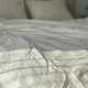 Простынь Евро Lavson Вареный хлопок Washed Cotton 260х230 Молочный - изображение 4