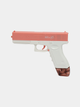 Водный Пистолет Электрический Глок Детский Аккумуляторный + Две Обоймы Glock 18 Розовый - изображение 3