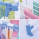 Складная напольная сушилка для белья Clothes Dryer 166 x 62 x 97 см - изображение 9