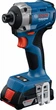 Аккумуляторный безщеточный ударный гайковерт Bosch GDR 18V-215+ (2x аккумуляторы GBA 18V 2.0Ah + 1х Профессиональное зарядное устройство для GAL 18V-20 + Кейс) (06019N2022) - изображение 2