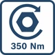 Аккумуляторный бесщеточный ударный гайковерт Bosch GDS 18V-350 (2 x аккумуляторы GBA 18V 4.0Ah + Профессиональное зарядное устройство для GAL 18V-20 + L-кейс) (06019M5021) - изображение 16
