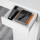 Компьютерный стол MICKE 105х50 см IKEA 802.130.74 белый - изображение 2