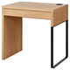 Комп'ютерний стіл MICKE 73х50 см IKEA 203.517.42 дуб 73х50 - изображение 1