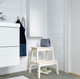 Табурет со ступенькой BEKVAM 50 см IKEA 401.788.88 белый - изображение 5