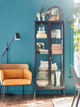 Вітрина MILSBO IKEA 303.964.48 антрацит - зображення 7