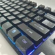 Игровая клавиатура из 87 клавиш с RGB подсветкой, 8 режимов подсветки Черная TLK-87-Black - изображение 4