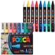 Набор маркеров Uni Posca PC-5M 8 шт (PC-5M 8C) - зображення 2