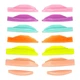 Валики для ламінування Zola Rainbow L-Curl 7 пар - зображення 2