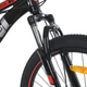 Спортивный велосипед MTB2602-2 с размером колес 26", черно-красного цвета - изображение 4