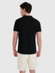 Поло длинное мужское 4F 4FWMM00TPTSM366-20S 2XL Черное (5905700402855) - изображение 2