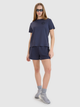 Футболка бавовняна жіноча 4F 4FWSS25TTSHF1988-22S XL Синя (5905700407294) - зображення 3