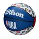 Мяч баскетбольный Wilson NBA All Team Outdoor WTB1301XBNBA размер 7 - изображение 7