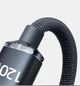 Кабель PD Type-C до Type-C 120W 6A 2 м швидкого заряджання та передачі даних Сірий ( код: Type-C2m120WS ) - зображення 5