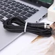 Кабель PD Type-C к Type-C 120W 6A 2 м быстрой зарядки и передачи данных Чёрный ( код: Type-C2m120WB ) - изображение 8