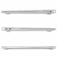 Чехол-накладка защитная для MacBook Air 13.6" на Макбук прозрачная - изображение 5