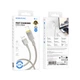 Кабель для зарядки телефона Lightning Apple Iphone BOROFONE BU56 Succeed |1,2м, 2.4A| Серый - изображение 2