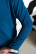 Костюм-двойка с юбкой из плотного трикотажа Capricious CAPS0103 2XL морская волна - изображение 4