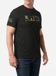 Футболка длинная мужская 5.11 Tactical Woodland Camo Fill 76327-019 2XL Black с принтом (2000980660353) - изображение 3