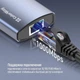 Док-станція ColorWay USB-C 6-в-1 Type C PD 100W/USB3.0х3/HDMI 4К/RJ45 (CW-HUB02) ( Сірий ) - изображение 13