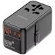 Універсальний зарядний адаптер Proove TATR85130001 Trip 85W (4x Type-C, USB, AC, PD3.0, QC4+, 85W) Black - зображення 3